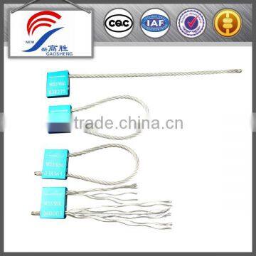 Elec-galvanized cable seal lock