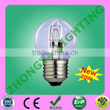 G45 220-240V 20W E27 halogen bulb