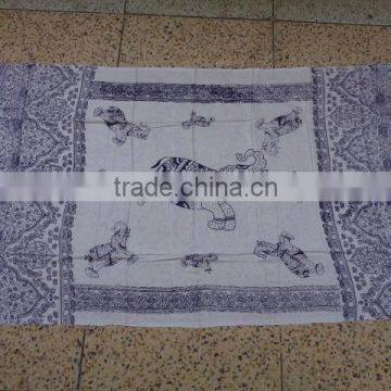 elephant hand printed scarves pareo sarongs new