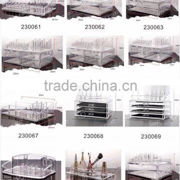 2016 Customized Oem Acrylic Organizer Cosmetics Display Acrylic Makeup Organizer photo-4
