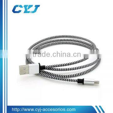 metal casing endurable usb charging cable