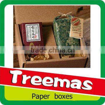 Eco-friendly custom packaging and printing corrugated paper tea box, food box, electronic product protective box                        
                                                Quality Choice