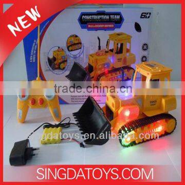 4 Channel with light remote control bulldozer for sale