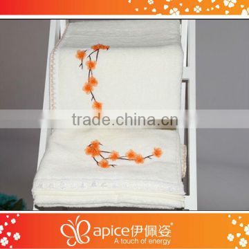 cotton embroidery terry promotional bath towel