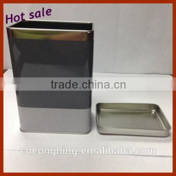 Hot selling High quality rectangular Games tin box