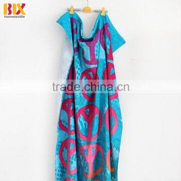 Factory Wholesale High Quality 100% Cotton Custom Printed Beach Towel, Funky Beach Towels photo-5