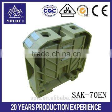 SAK Din rail copper terminal block SAK-70EN