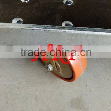 Decorative Flower Trolley, Danish Cart flower carrying trolley Powder coating flower transport cart for sale