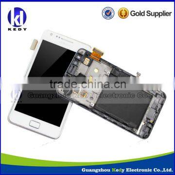 Original for Samsung S2 LCD I9100 LCD with digitizer with frame                        
                                                Quality Choice