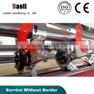 Manual Operate Import & Export Carton Box Forming Manufacture Corrugated Cardboard Thin Knife Slitting the Edge Machine photo-3