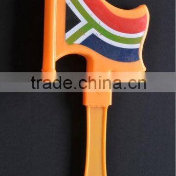 Flag shaped cheer led flash hand clapper