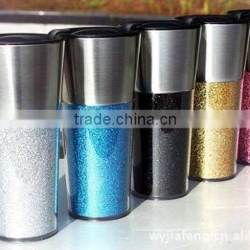 Eco friendly Multi-colors double wall cheapest large coffee mug for sales