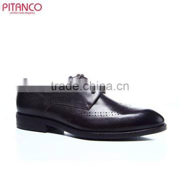 Royal Quality Leather Sole Calf Hide Mens Dress Shoes photo-4