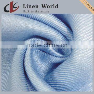 Hight Quality Plain Dyed Twill Linen Rayon Fabric/Linen Viscose Fabric For Pants
