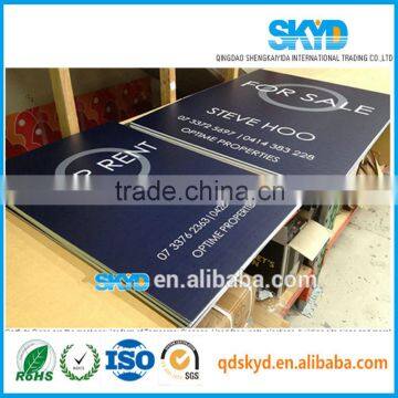 Advertising Plastic PP Corrugated Sign Board