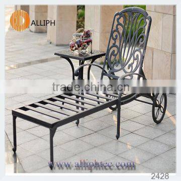 100% cast aluminum Outdoor garden bench