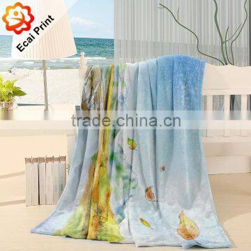 High Quality Good Sublimated Custom Made Polyester Blanket photo-2