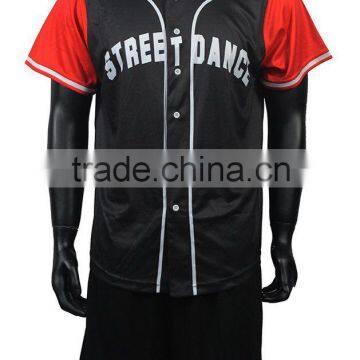 OEM baseball shirt baseball breathable baseball jersey