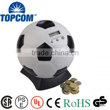 Promotional Ball Shape Digital Money Saving Box