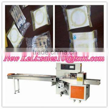 Alcohol swab and gauze flow packaging machine