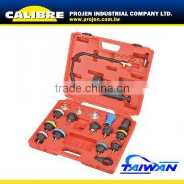 CALIBRE 18pc Cap Universal Radiator Pressure Test Kit