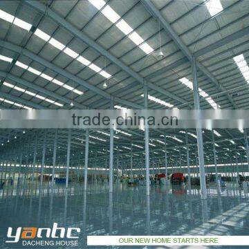 Prefabricated Steel Warehouse / Workshop / Plant / Dining Hall / Hangar / Super Market / Gym