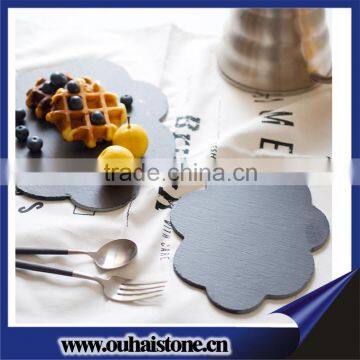 Superb quality useful slate bake stone plate slate plate