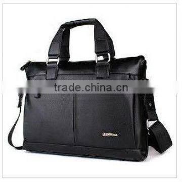 2013 leather Business PU leather briefcase