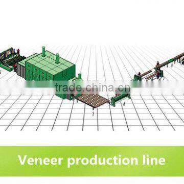 woodworking veneer slicer production line