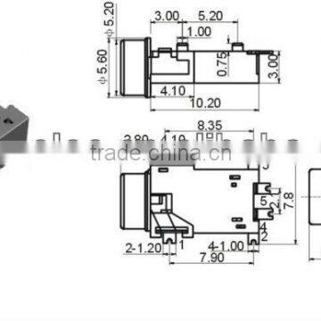 2.5mm internet phone jack