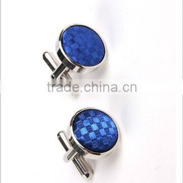 Personalized zinc alloy cufflinks grace diamond cuff link button