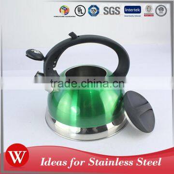 Hot Sale Pour Over Whistling Kettle Stainless Steel Tea Water Kettle With Coating photo-3