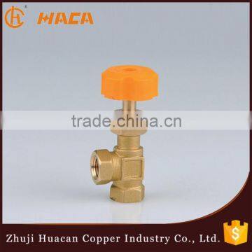 Wholesale  Brass 90 Degree Angle Valve Brass Gas Regulating Needle Valve