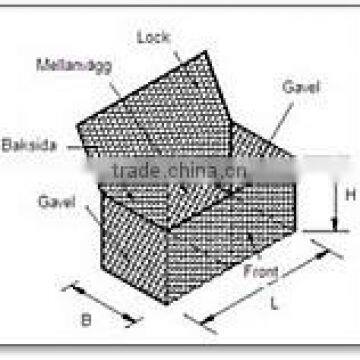 Gabion wall(wire mesh manufacturer)