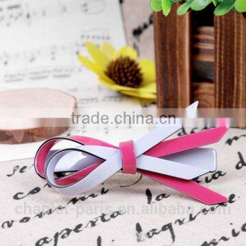 hot bowknot hair clip fancy flower hair accessory for women