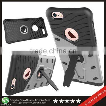 Samco Hybrid TPU +PC Dual Layerd High Quality Case Cellphong for iPhone 7 with Kickstand