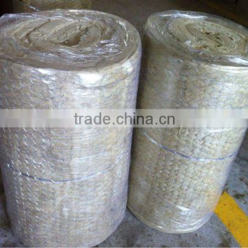 (JN)Mineral wool blanket with wire mesh ,rockwool blanket