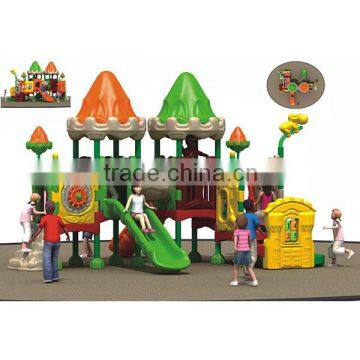 Eco-friendly Fairytale-castle Style Outdoor Playground Plastic Sliding Puzzle With 10 Optinal Sizes