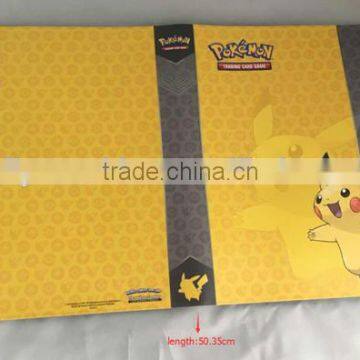OEM customized Card binder with 9-pocket PP porfolios Dongguan factory Pokemon cartoon