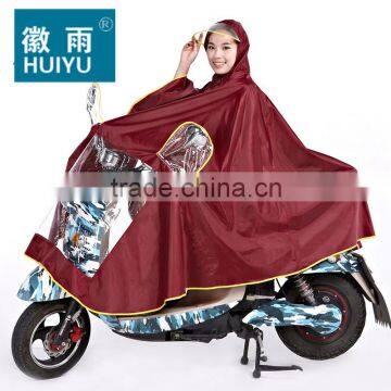 100% Polyester or Oxford Single Raincoat Poncho Military Outdoor Workplace Bicycle Motorcycle Poncho photo-5