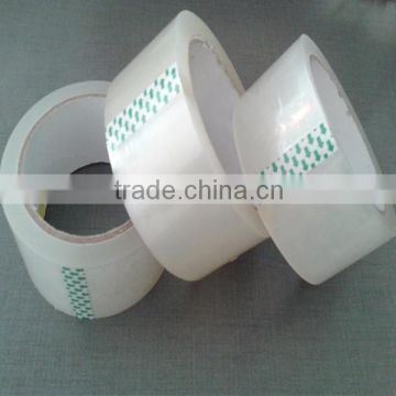 Alibaba China supplier 45/48/50mm width Clear BOPP Packing Tape for Carton sealing