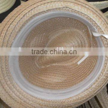 Factory in Zhejiang China Supreme Quality straw fedora hat with decorations