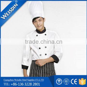 New design polyester cotton modern restaurant chef uniforms