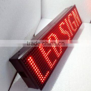 p10 led single color sign board display screen p10 panel text message p10 led module