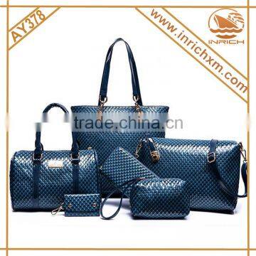 Chinese Supplier Wholesale 6pcs In a Set Ladies Handbags At Low Price Quality Choice photo-3