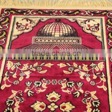 Middle East Carpet Islamic Worship Blanket Carpet Prayer Mat Muslim Blanket photo-6