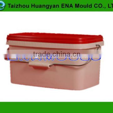 China Plastic Injection Mould for Reantangle barrel