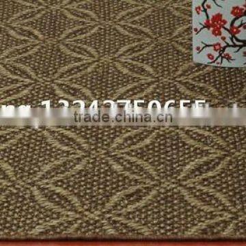 natural hotel banquet carpet non-slip latex backing sisal carpet water proof for luxury house decoration