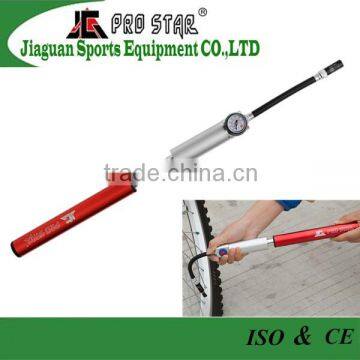 Portable High Pressure Bicycle Pump With Gauge(JG-1023)