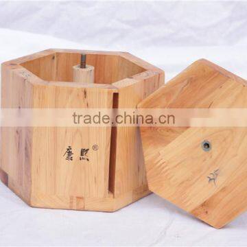 Environment Protecting Wooden Roll Paper Box photo-3